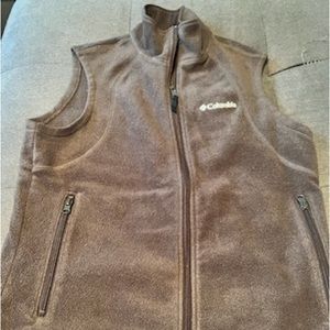 brown columbia vest